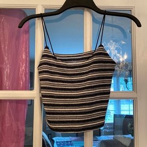 Spaghetti strap crop top